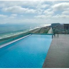 Departamento completo vista al mar,piscina,gimnasio,WIFI,Tvs