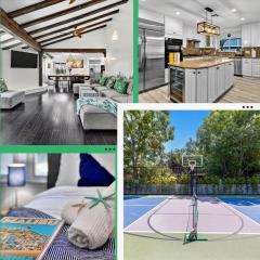 Luxury 3BR Villa with Pickleball & Basketball