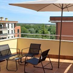 Vivienda con 2 dormitorios, garaje y terraza a 10 minutos de Valladolid