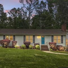 Nature Retreat at cozy Ranch, North Raleigh Close to RTP, Airport, Duke