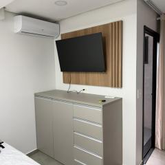 Quartos com áreas comuns compartilhadas