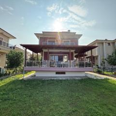 Family Duplex Villa with Garden 150m to Beach