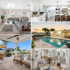 Brand New Saltwater Pool! - Waterfront Canal - Luxury Home