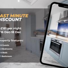 Luxury 2 Bedroom Georgian home, hot tub, sea view, private garden, sleeps 6