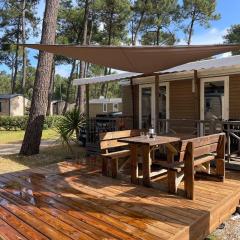 Bungalow accès Océan 6 pers tout équipé dans camping 5 étoiles