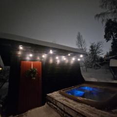 Drive & stay arctic Villa with car, sauna and hot tube
