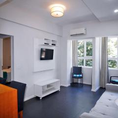 Moderno 2 quartos p/ 6 pessoas a 50m da praia