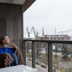 Glow Apartments - Żurawie przy Stocznia & Rooftop, Młode Miasto Gdańsk