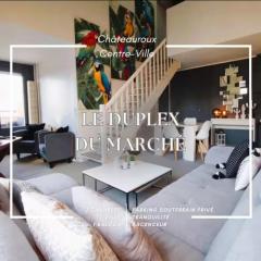 Le Duplex du Marche-centre-parking prive-balcon