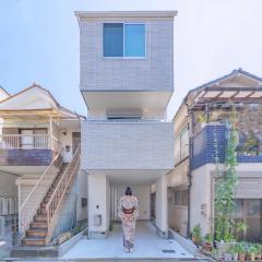 新建别墅民宿Asakusa秋葉原銀座上野東京空港无印良品风格单独洗漱台X2两个智能马桶X2