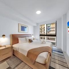 High-Rise Skyline Escape King Bed & Balcony