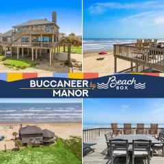 Huge, beachfront house with game room and panoramic ocean views