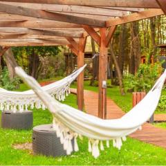 Domek w balticnaturpark Komfortowy Raj Dla Dzieci Alpaki