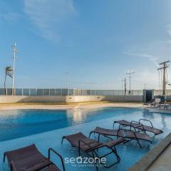 Sua estadia exclusiva em prédio com piscina a passos do Mar - WJA
