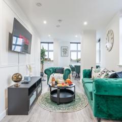 The Viridian Vault Leicester, City Centre Apartment, Free WiFi, Netflix, Parking