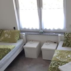 at the bathing meadow Grimnitzsee