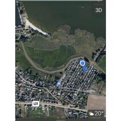 Beach house on the lagoon