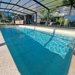 Ferme des Charolaises avec sauna, spa et animaux admis - FR-1-496-380