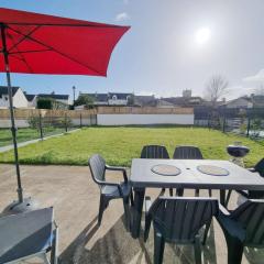 Maison moderne 6 pers à St Gildas de Rhuys, Wifi, parking - FR-1-775-68