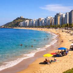 Apartamento confortável, 12 minutos da Praia da Costa