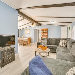 1 Mi to Otsego Lake All-Season Family Home