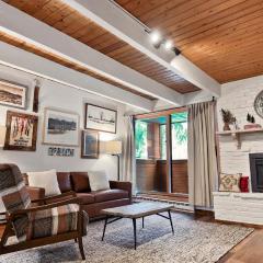 Steps to Hot Tub and Downtown a Private Getaway