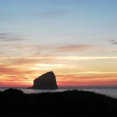 Walk to Beach Pacific City Home with Bay Views!