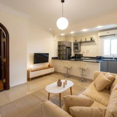 Central Japandi Style One-Bedroom Apartment in Zamalek