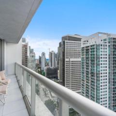 Brickell 35th Floor Residence with Saltwater Pool 5-Star Amenities