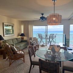 Top Floor Oceanfront, Whales, 2 Kings, Big Lanai