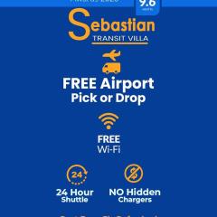Sebastian Transit Villa with Free airport shuttle
