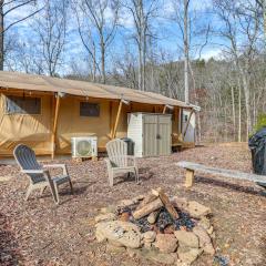 16 Mi to Lookout Mtn Glamping Tent with Hot Tub