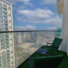 Brand New High Floor 1 BR with city view, pool and gym
