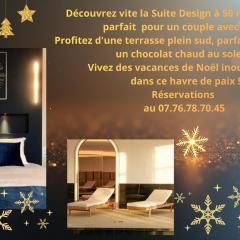 La Suite Design Dunkerque Plage à 50 mTerrasse Sud