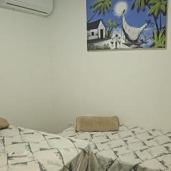 Q 163 Apartamento TÉRREO completamente mobiliado, 02 quartos