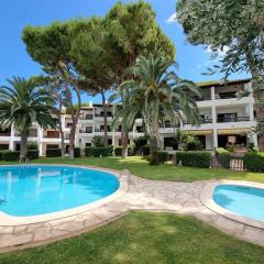 Estudio en L'Escala a 300m de la playa, vista a la piscina común - HISP-236-131