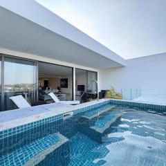 Surin Beach - 3BR Penthouse - Sea View - Cozy Private Pool