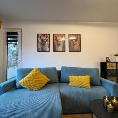 Ferienwohnung Bergwurm mit Balkon