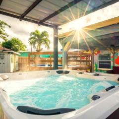 Pool Hot Tub Dogs Allowed Near Beach Family