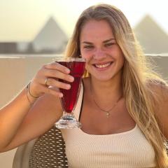 Carlton pyramids view