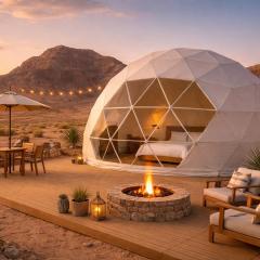 Wadi Rum Rimal View Camp Panoramic View