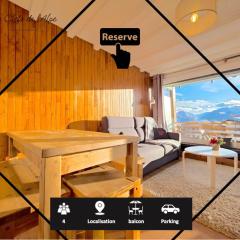 Charmant F2 pied des pistes - équipé et lumineux