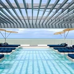 Flat Beira Mar com Vista Praia - Setai Aquamaris