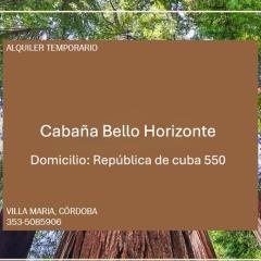 Cabaña Villa María 3 5 3 5 0 8 5 9 0 6