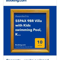 15PAX 3 BR, Kids Swimming Pool, Pool table, BBQ near Spice ARENA, Airport Penang