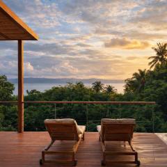 Tropical cottage sea view - private pool