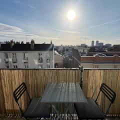 Peaceful apartment in Les Lilas near Paris