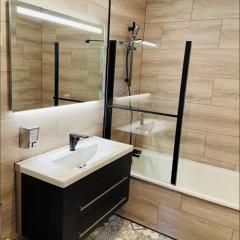 Studio moderne avec terrasse à 5 min de Honfleur parking et piscine