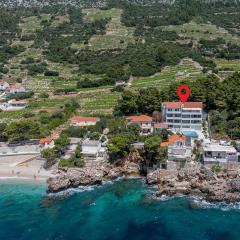 Awesome Apartment In Potomje With House Sea View