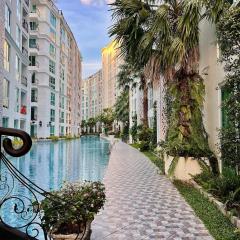 City Garden Olympus condo balcony